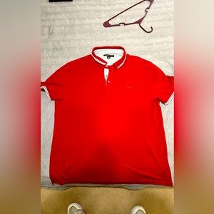Michael Kors Red Polo shirt descent condition